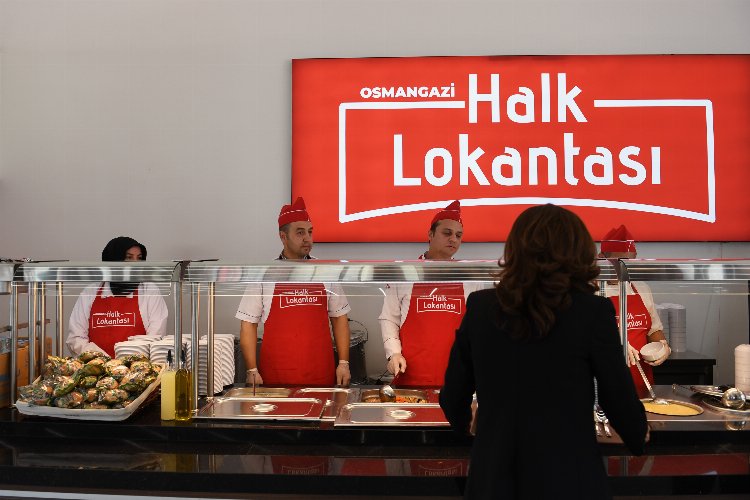 Osmangazi'de Halk Lokantası açıldı